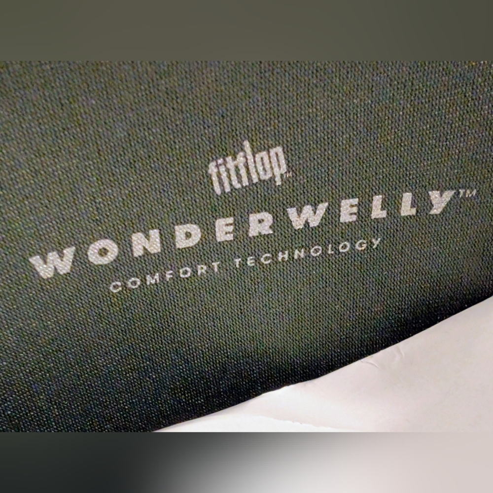 FitFlop Wonderwelly Deep Green Waterproof Tall Rubber Lug Sole Rain Boots Size 6 - Picture 10 of 13